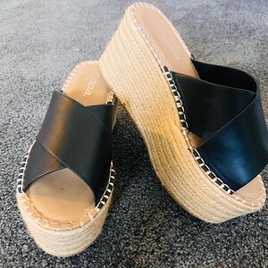 Soda Platform Espadrille Sandals